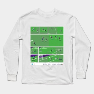 Maradona 86 Golden Goal Long Sleeve T-Shirt